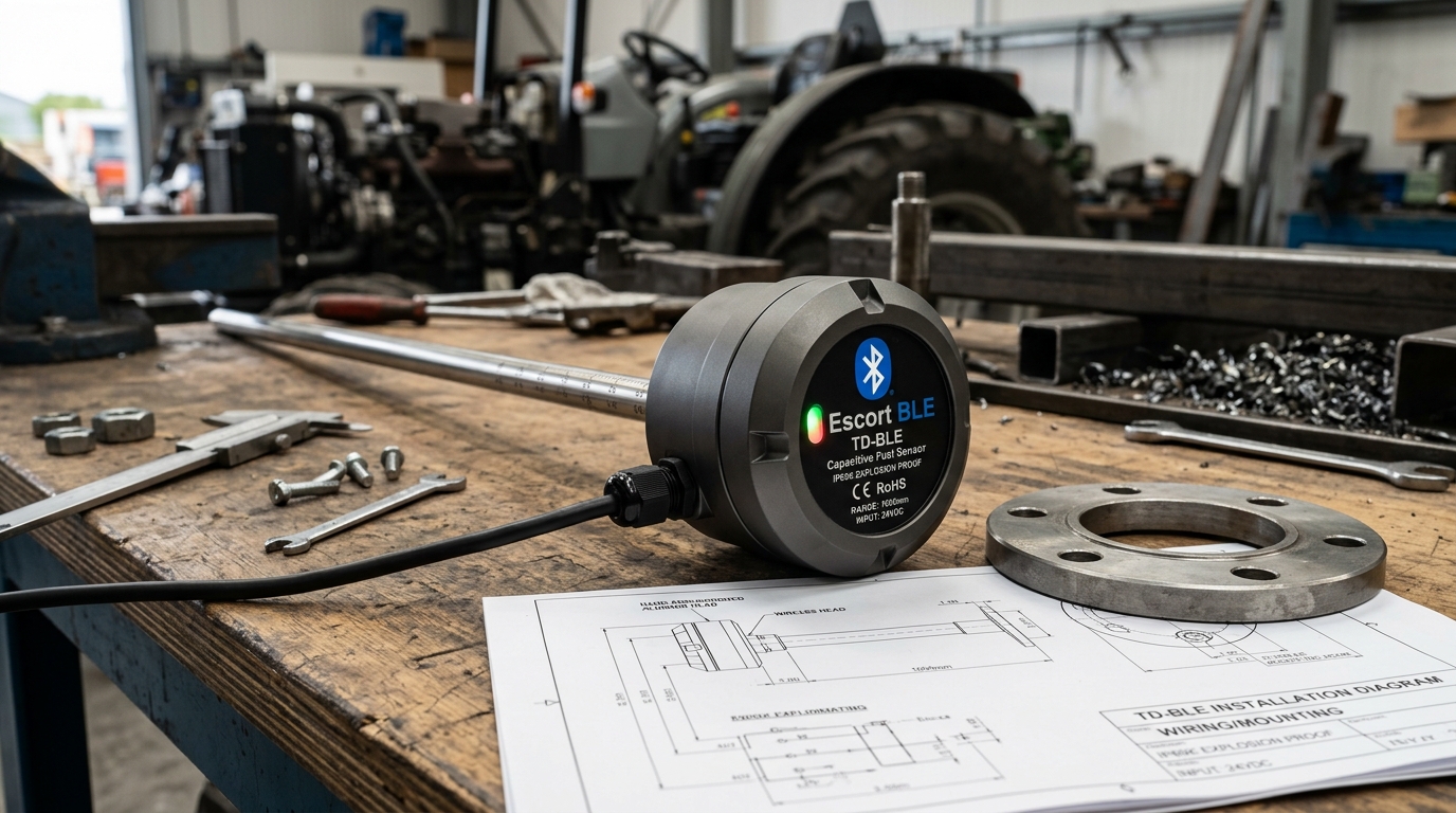 Escort TD-BLE Wireless Fuel Level Sensor Hardware